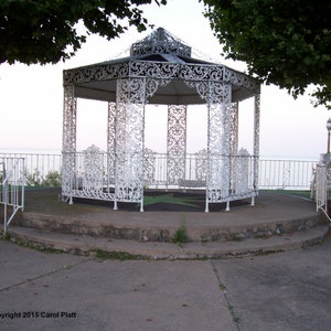 Gazebo at Crescent Beach Hotel - Digital  Photo