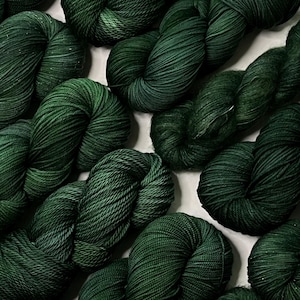 Rosemary ~ Hand dyed yarn - lace / sock / fingering / sport / dk / worsted / aran / bulky yarn / super bulky - yarn - knit gift