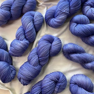 Lavender ~ Hand dyed yarn - lace / sock / fingering / sport / dk / worsted / aran / bulky yarn / super bulky - yarn - knit gift
