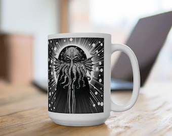 Cthulhu Mug(11oz-15oz) - Cosmic Portal Design