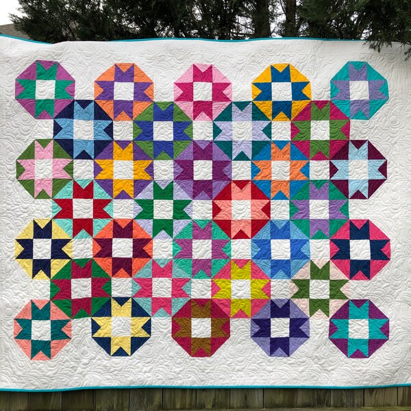 Shiny Brights Solid quilt