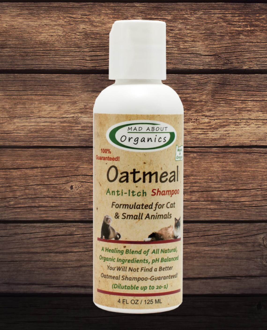 Oatmeal Antiitch Shampoo Formulated for Cats Small Animals Etsy