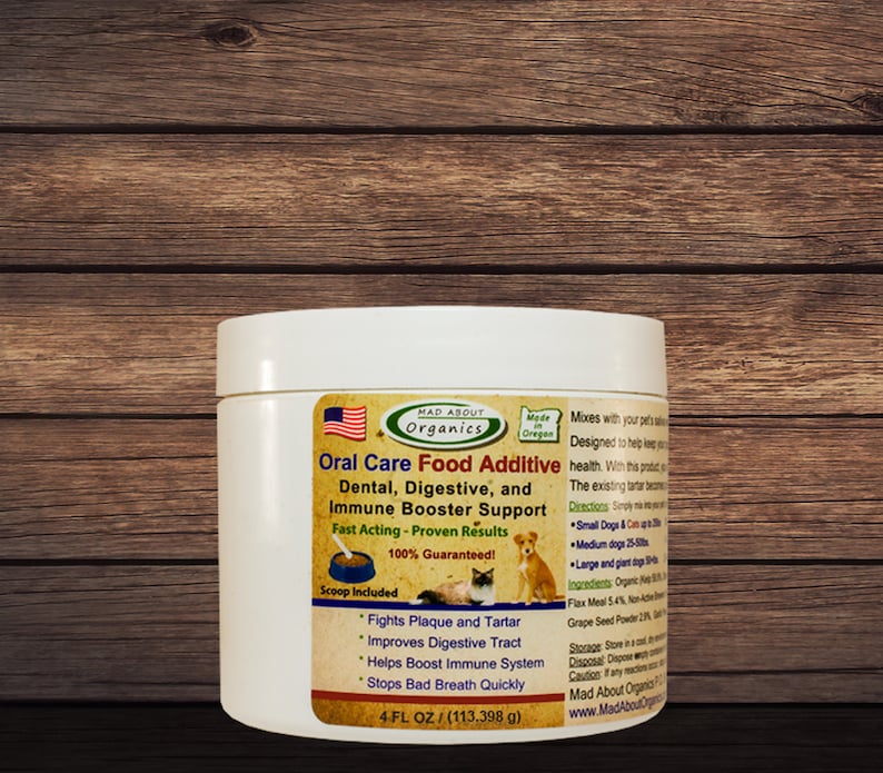 Oral Care Food Additive for Cats or Dogs Etsy