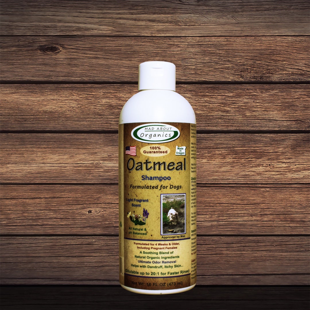 Oatmeal Shampoo Formulated for Dogs 16oz One of the Best Oatmeal