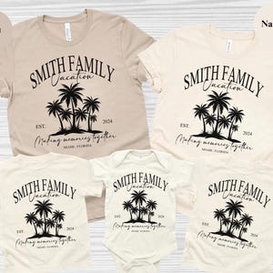 Custom Family Vacation Shirts: Matching Group Trip Tees
