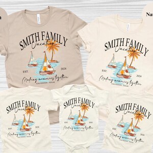 Custom Family Vacation Shirts: Matching Trip Tees