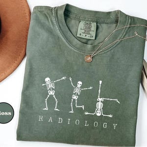 Radiology Skeleton T-Shirt: Rad Tech Gift, X-Ray Apparel