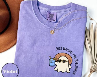 Spooky Summer Ghost T-Shirt: Halloween Beach Vibes