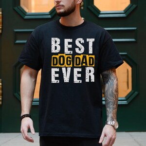 Dog Dad Shirt,Retro Dog Daddy Tee,Dog Lover Shirt,Dad of Dogs,Dog Dad Gift,Better with Dogs,Father&#39;s day gift,Dog Owner Gifts,Dog Lover Gift