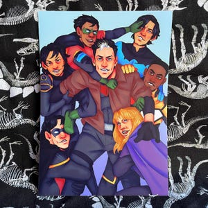 Batfamily Robins Print