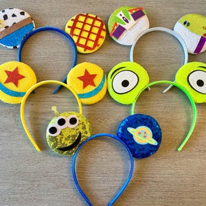 Toy Story Ears Boys, Buzz Ears, Woody Ears, Boy Mouse Ears, Toy Story Ears, Slinky Dog Ears, Alien Ears