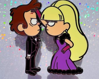 Gravity Falls - Dipcifica Hard Enamel Pin: Dipper and Pacifica Birthmark