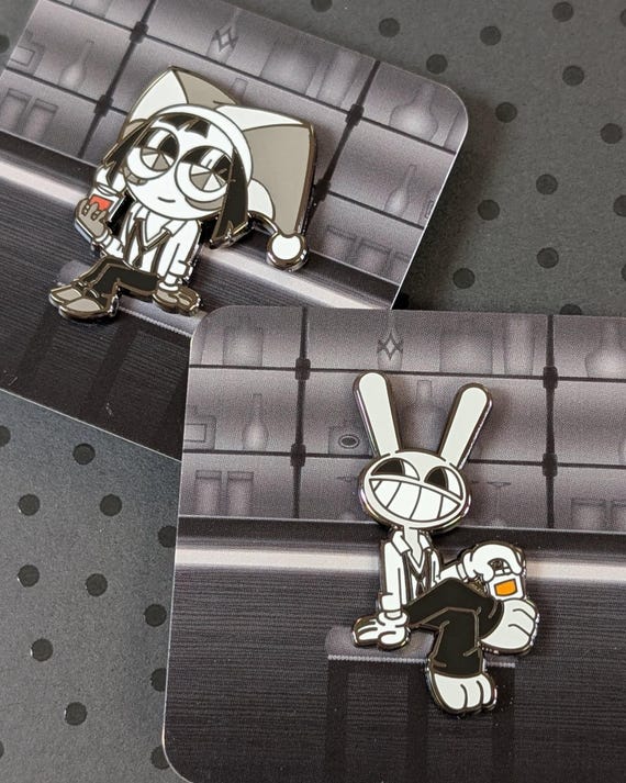 The Amazing Digital Circus - Jax & Pomni Bar Adventure Pins