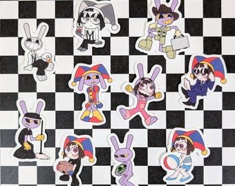 TADC - Jax & Pomni Adventure Stickers