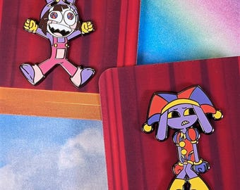 TADC - Jester Jax & Jaxsuit Pomni Pins