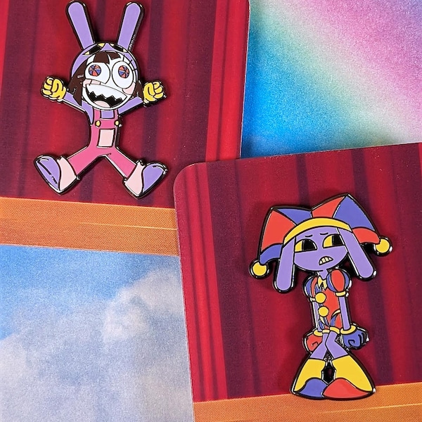TADC - Jester Jax y Jaxsuit Pomni Pins
