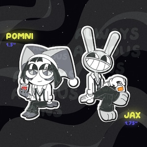 Il fantastico circo digitale - PREORDINE - Spille dell'avventura di Jax e Pomni Bar