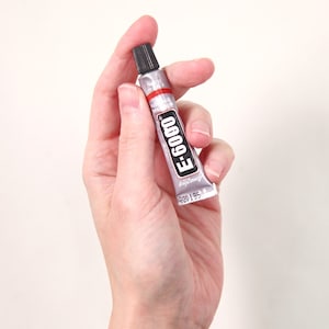 MINI SIZE E6000 Glue E6000 Strong Craft Glue for Cabochons, Bails 0.18oz mini size 1 pc image 1