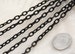 Black Chain - 7mm Strong Black Chain - 8 feet / 2.5 meters 