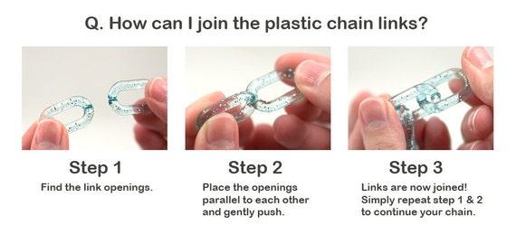 Plastic Chain Links PRC202