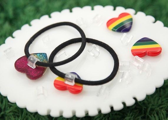 10mm Hair Tie Maker Clear Plastic Base For Making Your Own Etsy
