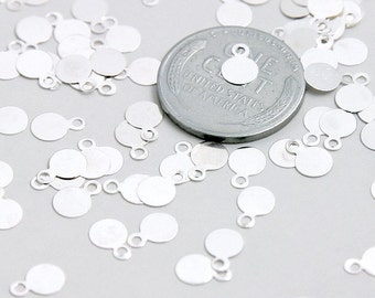 Bails - 8mm Silver Color Bails - 200 pc set