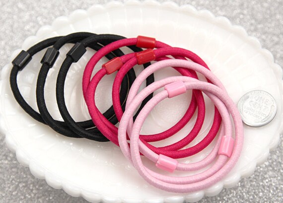 57mm Blank Elastic Hair Bands Make Your Own Cute Hair Ties Etsy