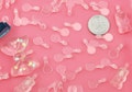 Plastic Bails - 15mm Clear Round Transparent Plastic Glue On Bails - make cabochons into charms - 100 pc set