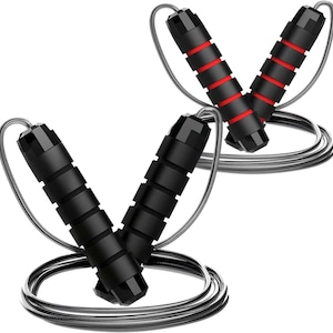 BCG Jump Rope Comfort Foam Handles With 9 Foot PVC Rope Adjustable for Height Brand New Never Opened Still in the Retail Packaging Perfect Etsy