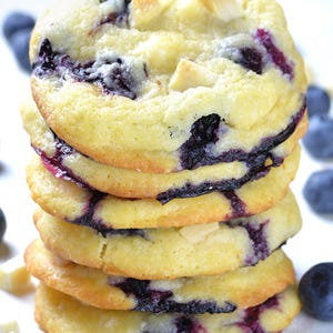 Blueberry Cookies | Digital Recipe | Homemade Cookies | PDF Recipe Print Out | Easy Recipe | Sweet Treat | Cookie Recipe | Dessert