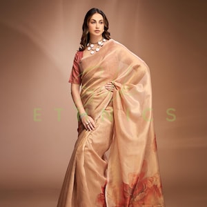 sari van pure Banarasi-zijde