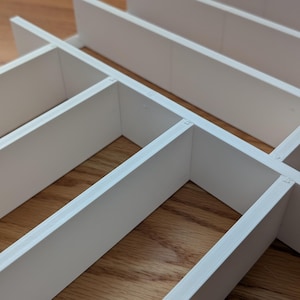 Custom Drawer Organizer - Kitchen, Office, Bathroom Drawer Insert