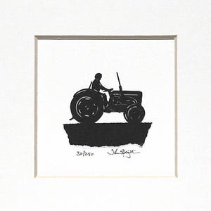 Windy Nook Original Signed Hand Cut Silhouette Papercut Art by John Speight Gift for him and her