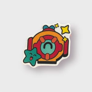 Handmade Otis Pin – Brawl Stars Fan Art