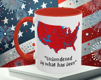 Celebrate Resilience and Unity with the 2024 Election Map Mug! MAGA!