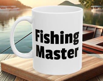 Fishing Master Mug - Perfect Gift for Fishermen & Anglers | Funny Fisherman Coffee Mug