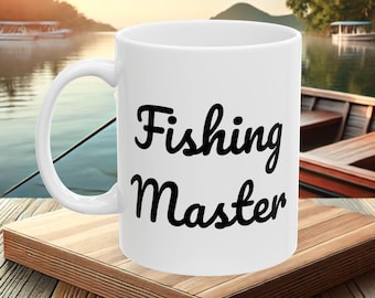 Fishing Master Mug - Perfect Gift for Fishermen & Anglers | Funny Fisherman Coffee Mug