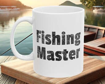 Fishing Master Mug - Perfect Gift for Fishermen & Anglers | Funny Fisherman Coffee Mug