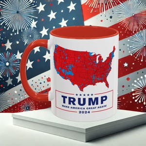 Célébrez l'élection Trump 2024 avec un morceau de l'histoire des États-Unis ! MAGA !