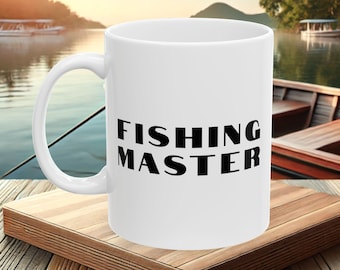 Fishing Master Mug - Perfect Gift for Fishermen & Anglers | Funny Fisherman Coffee Mug