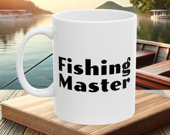 Fishing Master Mug - Perfect Gift for Fishermen & Anglers | Funny Fisherman Coffee Mug