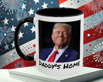 Daddy's Home Mug - Celebrate 2024 in Style!