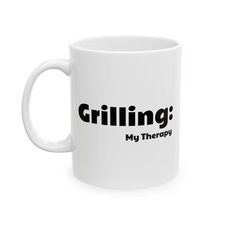 Tazza Da Barbecue Divertente Con Scritta – 330 Ml – Ceramica Di Alta Qualità, Lavabile In Lavastoviglie E Microonde – Stampata Su Entrambi I Lati – Prodotta In Germania