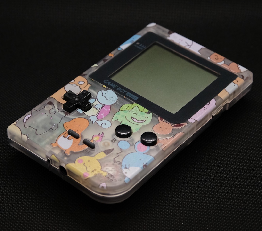 Game Boy Pocket Refreshed Pokémon Print Shell - Etsy