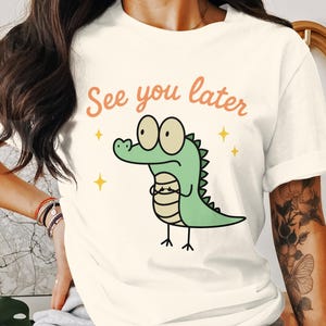 See You Later Alligator Teacher Shirt, Last Day of School Tee, End of Year Comfort Colors® Teacher TShirt, Teacher Summer Gift, Teacher Gift