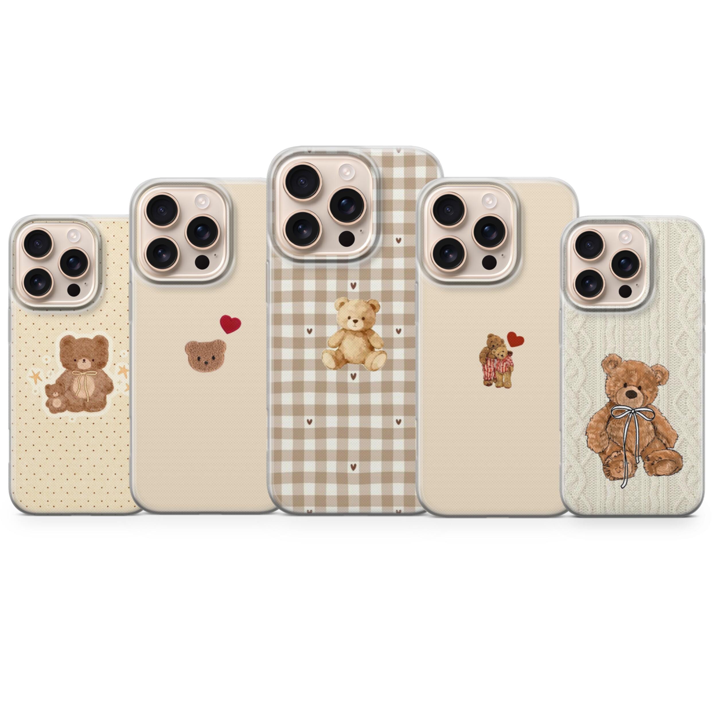 Teddy Bear Phone Case - Etsy