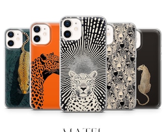 Luipaard telefoonhoesje Cheetah Cover voor iPhone 17, 16, 15, 14, 13, 12, Samsung S25, S24, S23, S22, A56, A16, Google Pixel 10, 9A, 8, 7, 6
