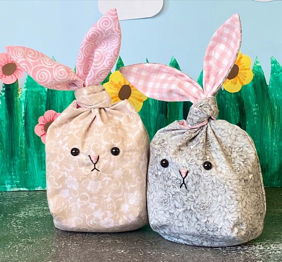 A Small Rabbit Shapped Bag Bunny Bag Sewing Pattern, Bunny Easter