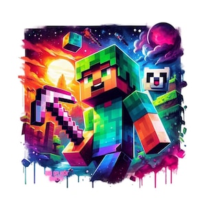 Kids Gaming PNG | Cute Video Game Graphic for Boys & Girls | Funny Gamer Clipart for T-Shirts | Digital Download Sublimation File