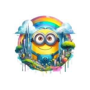Animated Style PNG , 300 DPI Digital Download Clipart ,Cute Cartoon Design for T-Shirts, Stickers, Sublimation, Crafts & More